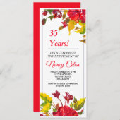 赤2の招待状の破烈 招待状 (正面/裏面)