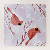 赤2個の深紅色 | 水の色の記憶 ジグソーパズル (横)