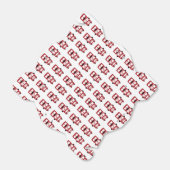 赤2階建てのバスパーティー特典ボックス フェイバーボックス (折り畳みなし)