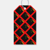 赤2023卒業ギフトラベル ギフトタグ (裏面)