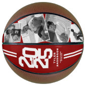 赤2025卒業年先輩4枚 バスケットボール (正面)