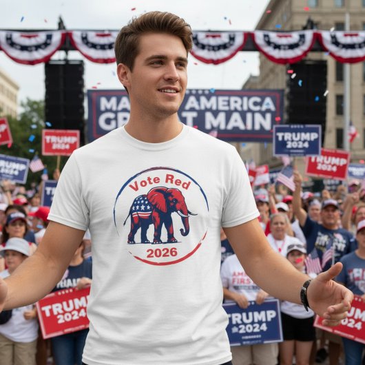 赤2026に投票しよう Tシャツ