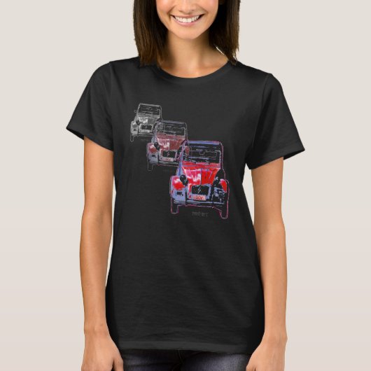 赤2 CV x 3 Tシャツ (正面)