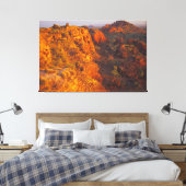 赤32x48の崖 キャンバスプリント (インサイチュ (寝室))