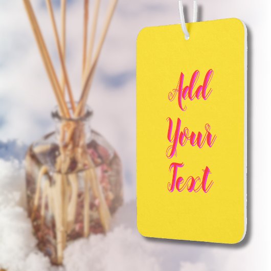 赤3Dマゼンタ名モダンゴールデロおもしろいッド カーエアーフレッシュナー