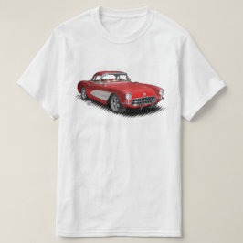 赤56-57 StingVetteRayのTシャツ Tシャツ