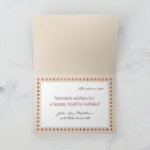 赤6の写真の挨拶状 シーズンカード (内部)