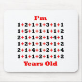 赤69歳のBlkの マウスパッド (正面)