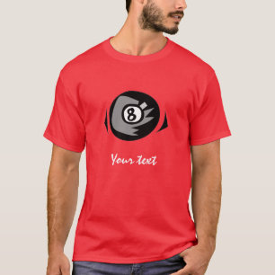赤8の球 Tシャツ