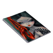 "赤"はノートに蹄鉄を打ちます ノートブック (右側)