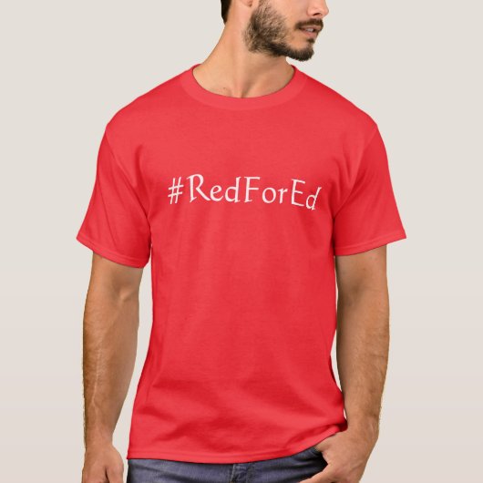 赤(エド) Tシャツ (正面)