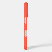 赤 – オレンジ無地の色 – 2025トレンドシェード Case-Mate iPhoneケース (裏面 / 右)