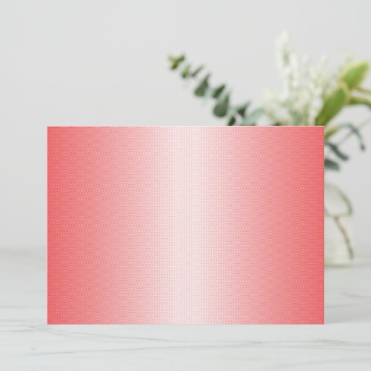 赤、オレンジ、およびピンクのブラシストロークがブレンドされる セーブザデート (スタンド正面)