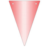 赤、オレンジ、およびピンクのブラシストロークがブレンドされる バンティングフラッグ (第3の旗)