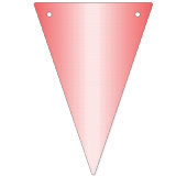 赤、オレンジ、およびピンクのブラシストロークがブレンドされる バンティングフラッグ (第2の旗)