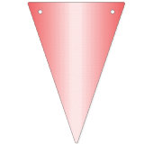 赤、オレンジ、およびピンクのブラシストロークがブレンドされる バンティングフラッグ (第1の旗)