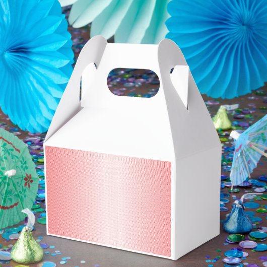 赤、オレンジ、およびピンクのブラシストロークがブレンドされる フェイバーボックス (パーティー)