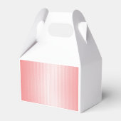 赤、オレンジ、およびピンクのブラシストロークがブレンドされる フェイバーボックス (正面サイド)