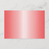 赤、オレンジ、ピンクの筆跡が混ざり合う エンクロージャーカード (裏面)