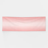 赤、オレンジ、ピンクの筆跡が混ざり合う 横断幕 (横)