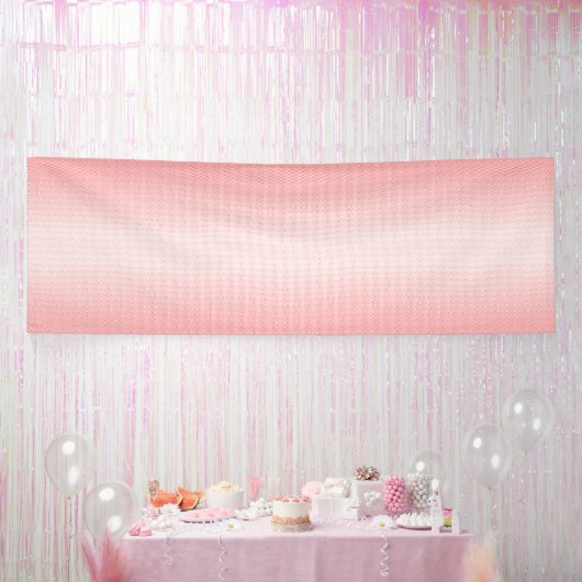 赤、オレンジ、ピンクの筆跡が混ざり合う 横断幕 (パーティー)