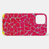 赤、オレンジ、黄のアートワーク Case-Mate iPhoneケース (裏面 (横))