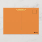 赤、オレンジ、黄色のポストカード ポストカード (裏面)