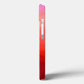 赤、オレンジ、黄色の水彩アート Case-Mate iPhoneケース (裏面 / 左)