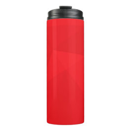 赤、カッコいい、ユニーク、トレンディー、都市幾何学デザイン タンブラー