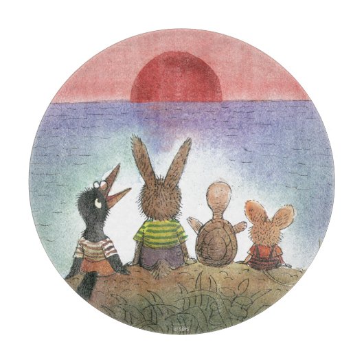 赤 カッティングボード (正面)