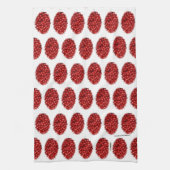 赤 キッチンタオル (縦)