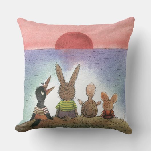 赤 クッション (正面)