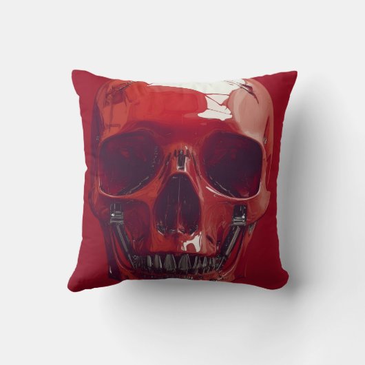 赤 クッション (裏面)