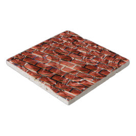 赤、グリッドまたはブリック効果に気泡が？メタリック… トリベット