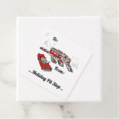 赤/グリーンダイナー フェイバータグ (インサイチュ)