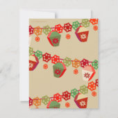 赤+グリーンランタンカスタムズ招待状 招待状 (裏面)