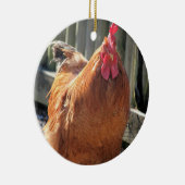 赤 セラミックオーナメント (右)