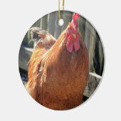 赤 セラミックオーナメント (左)