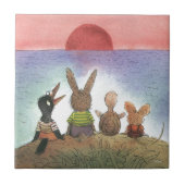 赤 タイル (正面)