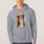 赤 パーカ (正面)