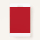 赤、ピンク、オレンジのつる衣類を並べて バッジ (裏面)