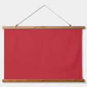 赤、ピンク、オレンジのつる衣類を並べて 吊り下げ型タペストリー (正面)