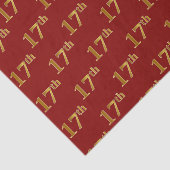 赤、フェイク金ゴールド17日（17日）イベント 薄葉紙 (詳細)