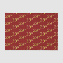 赤、フェイク金ゴールド29日（29日）イベント 薄葉紙