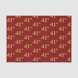 赤、フェイク金ゴールド41位（41位）イベント 薄葉紙