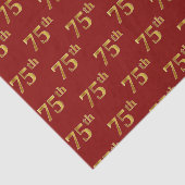 赤、フェイク金ゴールド75位（75位）イベント 薄葉紙 (詳細)