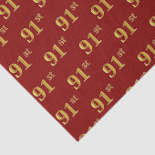 赤、フェイク金ゴールド91位(91位)イベント 薄葉紙 (詳細)