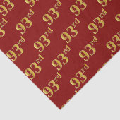 赤、フェイク金ゴールド93位(93位)イベント 薄葉紙 (詳細)