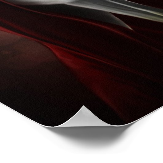 赤 ポスター (角)