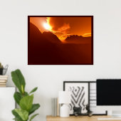 赤 ポスター (ホームオフィス)